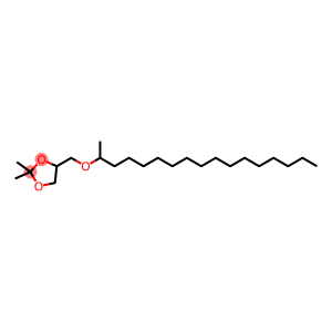 1,3-Dioxolane, 2,2-dimethyl-4-[[(1-methylhexadecyl)oxy]methyl]-