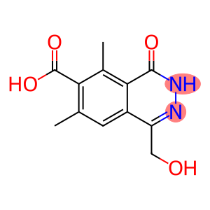 6-Phthalazinecarboxylic acid, 3,4-dihydro-1-(hydroxymethyl)-5,7-dimethyl-4-oxo-