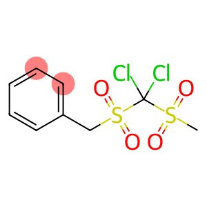 [[[Dichloro(methylsulfonyl)methyl]sulfonyl]methyl]benzene