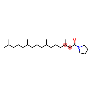 1-Hexadecanone, 3,7,11,15-tetramethyl-1-(1-pyrrolidinyl)-