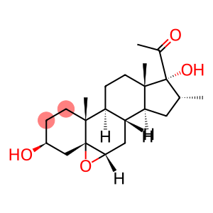 5alpha,6alpha-epoxy-3beta,17-dihydroxy-16alpha-methylpregnan-20-one