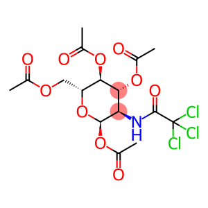 α-D-Glucopyranose, 2-deoxy-2-[(2,2,2-trichloroacetyl)amino]-, 1,3,4,6-tetraacetate