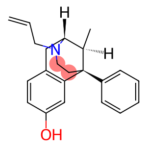 (2R,11S)-1,2,3,4,5,6-Hexahydro-11-methyl-6β-phenyl-3-(2-propenyl)-2,6-methano-3-benzazocin-8-ol