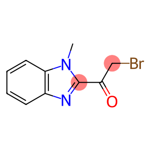 2-溴-1-(1-甲基-1H-苯并咪唑-2-基-1-乙酮
