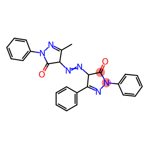 4-[(4,5-Dihydro-3-methyl-5-oxo-1-phenyl-1H-pyrazol-4-yl)azo]-2,4-dihydro-2,5-diphenyl-3H-pyrazol-3-one