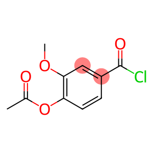 Benzoyl chloride, 4-(acetyloxy)-3-methoxy-