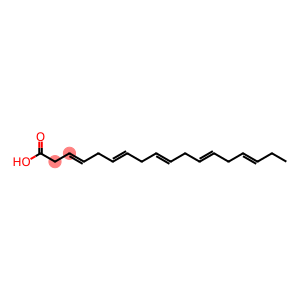 3,6,9,12,15-octadecapentaenoic acid