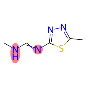 Methanimidamide,  N-methyl-N-(5-methyl-1,3,4-thiadiazol-2-yl)-