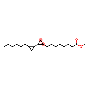 2'-Hexyl-1,1'-bicyclopropane-2-octanoic acid methyl ester