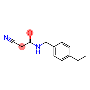 Acetamide, 2-cyano-N-[(4-ethylphenyl)methyl]-