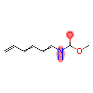 1,3,5-Hexatrienylcarbamic acid methyl ester