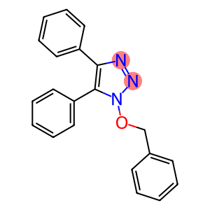 1H-1,2,3-Triazole, 4,5-diphenyl-1-(phenylmethoxy)-
