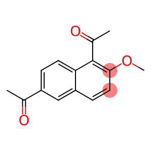 Naphthalene, 1,6-diacetyl-2-methoxy- (6CI,7CI,8CI)