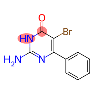 2-AMINO-5-BROMO-4-HYDROXY-6-PHENYLPYRIMIDINE