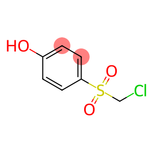 Phenol, 4-[(chloromethyl)sulfonyl]-