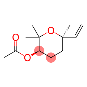 2H-Pyran-3-ol, 6-ethenyltetrahydro-2,2,6-trimethyl-, acetate, cis-