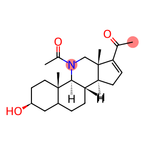 11-Acetyl-3β-hydroxy-11-azapregn-16-en-20-one