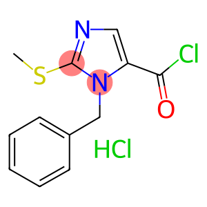 1-苄基-2-甲磺酰-咪唑-5-羰酰氯