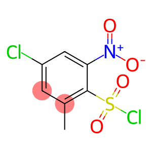 Benzenesulfonyl chloride, 4-chloro-2-methyl-6-nitro-