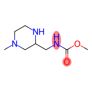 Carbamic acid, [(4-methyl-2-piperazinyl)methyl]-, methyl ester (9CI)