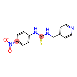 N-{4-nitrophenyl}-N'-(4-pyridinylmethyl)thiourea