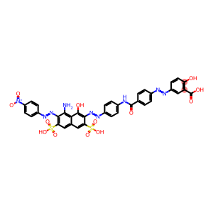 5-[[4-[[[4-[[8-amino-1-hydroxy-7-[(4-nitrophenyl)azo]-3,6-disulpho-2-naphthyl]azo]phenyl]amino]carbonyl]phenyl]azo]salicylic acid