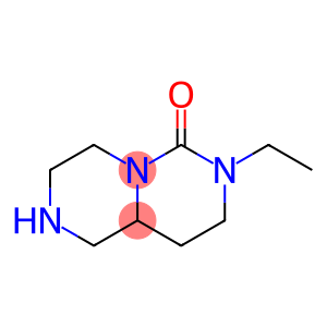 6H-Pyrazino[1,2-c]pyrimidin-6-one,7-ethyloctahydro-(9CI)