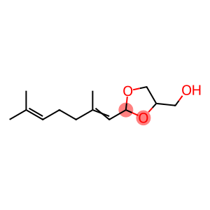 2-(2,6-二甲基-1,5-庚二烯基)-1,3-二氧戊环-4-甲醇