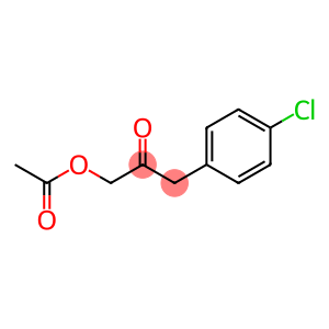 1-(acetyloxy)-3-(4-chlorophenyl)-2-propanone