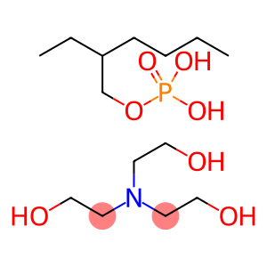 磷酸单(2-乙基己)酯与2,2',2''-氮三(乙醇)的化合物