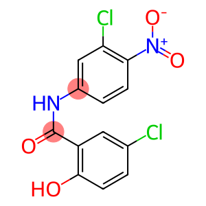 Benzamide, 5-chloro-N-(3-chloro-4-nitrophenyl)-2-hydroxy-