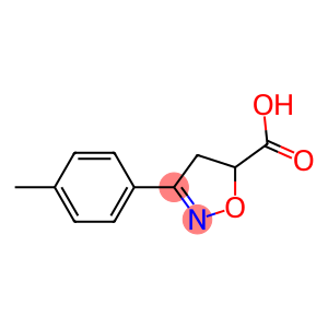 3-(4-甲基苯基)-4,5-二氢-1,2-噁唑-5-羧酸