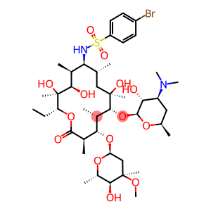 (9S)-9-[[(4-Bromophenyl)sulfonyl]amino]-9-deoxoerythromycin