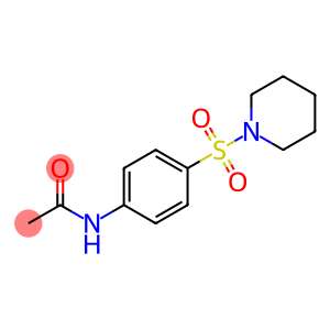 Acetamide, N-(4-(1-piperidinylsulfonyl)phenyl)-