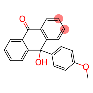 10-hydroxy-10-(4-methoxyphenyl)anthracen-9-one