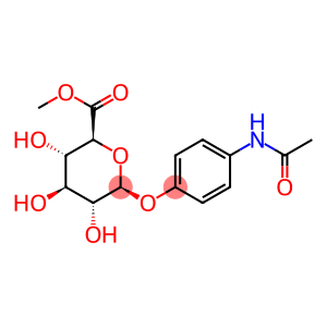 4-ACETAMIDOPHENYL B-D-GLUCOPYRANOSIDURONIC ACID, METHYL ESTER