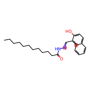 N'-[(2-hydroxy-1-naphthyl)methylene]dodecanohydrazide