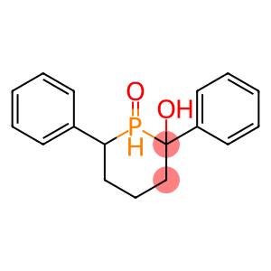 2-Phosphorinanol, 2,6-diphenyl-, 1-oxide
