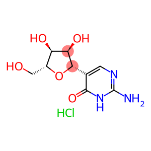 2-Amino-5-beta-D-ribofuranosyl-4(1H)-pyrimidinone hydrochloride