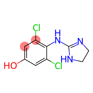 Phenol, 3,5-dichloro-4-((4,5-dihydro-1H-imidazol-2-yl)amino)-