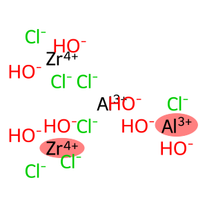 aluminum u zirconium tetrachlorohy-drexgl ycine