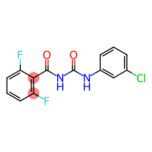 N-(((3-CHLOROPHENYL)AMINO)CARBONYL)-2,6-DIFLUOROBENZAMIDE