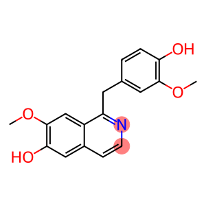 1-[(4-hydroxy-3-methoxyphenyl)methyl]-7-methoxy-2H-isoquinolin-6-one