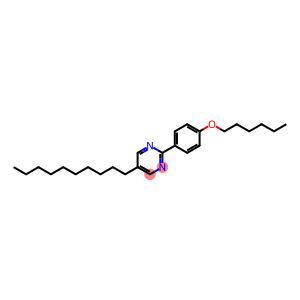 Pyrimidine, 5-decyl-2-[4-(hexyloxy)phenyl]-