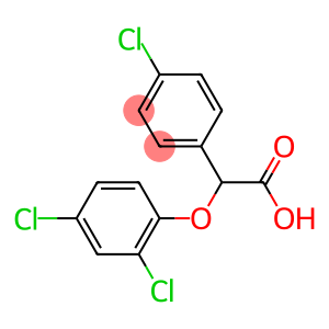 Benzeneacetic acid,4-chloro-a-(2,4-dichlorophenoxy)-