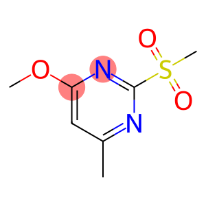 6-甲基-4-甲氧基-2-甲磺酰基嘧啶
