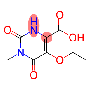 4-Pyrimidinecarboxylic acid, 5-ethoxy-1,2,3,6-tetrahydro-1-methyl-2,6-dioxo-