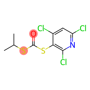 Carbonodithioic acid, S-(1-methylethyl) S-(2,4,6-trichloro-3-pyridinyl) ester