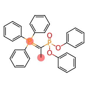 Phosphonic acid, [1-(triphenylphosphoranylidene)ethyl]-, diphenyl ester (9CI)