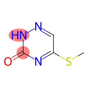 1,2,4-Triazin-3(2H)-one,5-(methylthio)-(9CI)